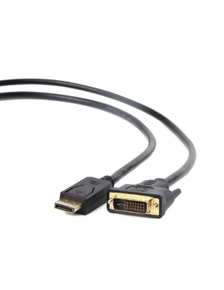Gembird adaptador displayport (m) a dvi (m) 1 mts