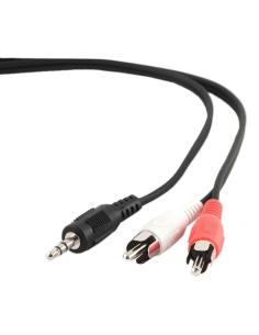 Gembird cable audio mjack rca m/m 5 mts 2
