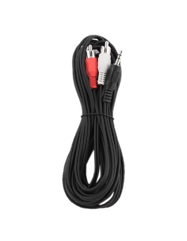 Gembird cable audio mjack rca m/m 5 mts
