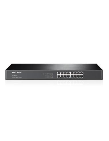 SWITCH TP-LINK TL-SG1016 ENRACKABLE 16 Ptos 10/100/1000