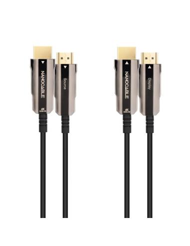 Nanocable cable hdmi v2.0 aoc 4k@60hz 18gbp 40 m