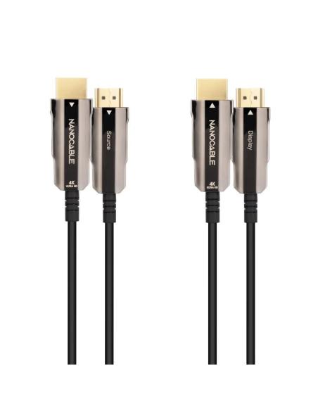 Nanocable cable hdmi v2.0 aoc 4k@60hz 18gbp 40 m