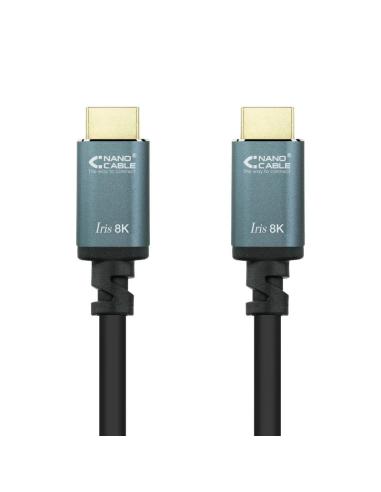 Nanocable cable hdmi 2.1 iris 8k m-m 10 metros