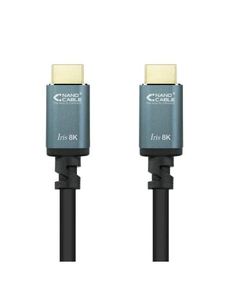 Nanocable cable hdmi 2.1 iris 8k m-m 10 metros