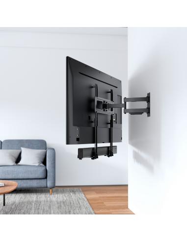 SOPORTE UNIVERSAL PARA BARRA DE SONIDO NEGRO AISENS SPK01U-189
