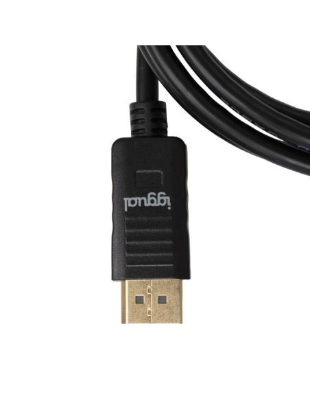 Iggual cable displayport (m) 1.2 4k@60hz 1,8 m