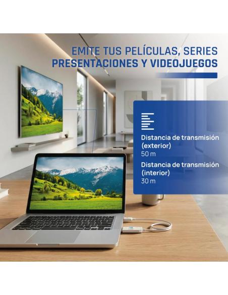 Iggual transmisor y receptor hdmi fhd inalámbrico