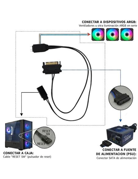 CONTROLADOR ARGB MINI COOLBOX COO-ARGB-CTRL01