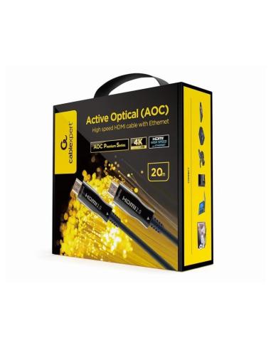 Gembird cable aoc hdmi alta velocidad premium,20 m