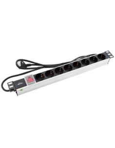 Monolyth regleta 19" 8 tomas schuko