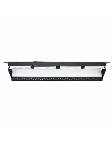 Nanocable panel parcheo 24p cat.6 utp 19"1u dual