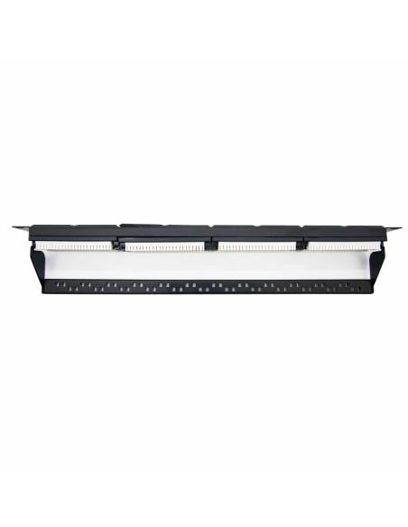 Nanocable panel parcheo 24p cat.6 utp 19"1u dual