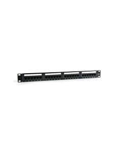 2lan patch panel 19" cat6 24 puertos utp