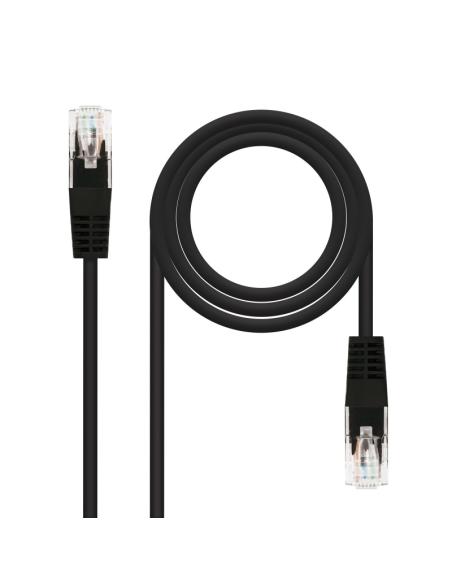 Nanocable latiguillo categoria 5e utp 1 m negro