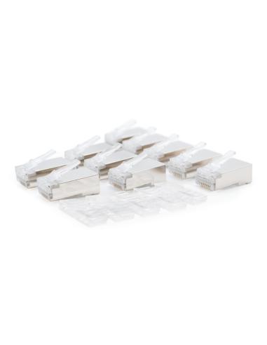 Nanocable conector rj45 8 hilos ftp cat.6 10 uds