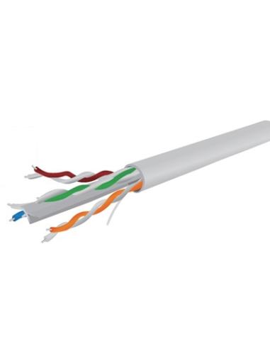 Gembird bobina rj45 ct6 utp rigido 100 metros