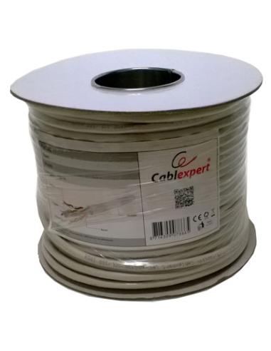 Gembird bobina rj45 ct6 utp rigido 100 metros