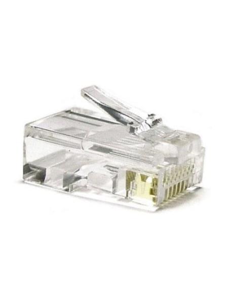 Nanocable conector rj45 categoria 5 utp 100 und.