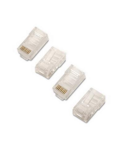 Nanocable conector rj45 categoria 5 utp 100 und.