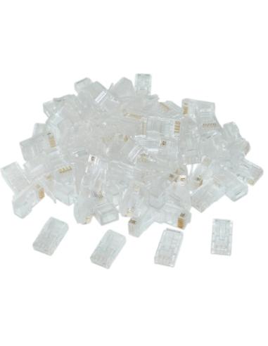 Gembird conector rj45 cat.6 utp sólidos (50 uds.)