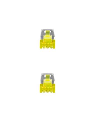 Nanocable latiguillo cat. 6a lszh/sftp 1,5 m gris