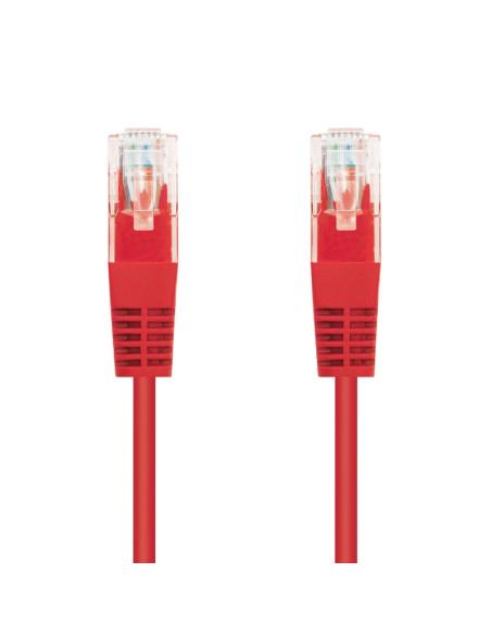 Nanocable latiguillo cat.6 utp 30cm rojo