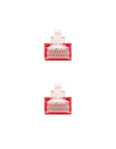 Nanocable latiguillo cat.6 utp 30cm rojo