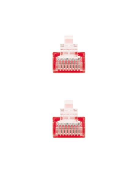 Nanocable latiguillo cat.6 utp 30cm rojo