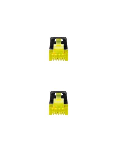 Nanocable latiguillo lszh cat.6a sftp 25cm negro