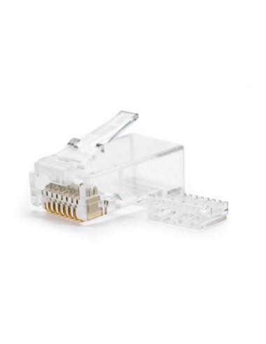 Nanocable conector rj45 categoria 6 utp 100 und.