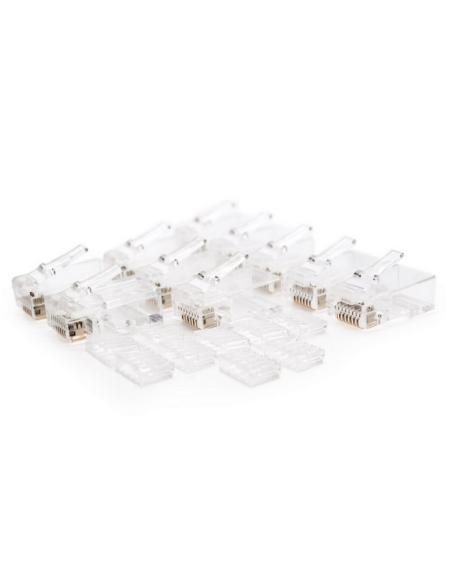 Nanocable conector rj45 categoria 6 utp 100 und.