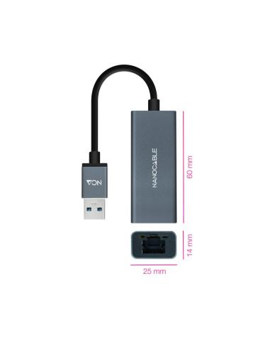 Nanocable conversor usb 3.0 a ethernet gigabit