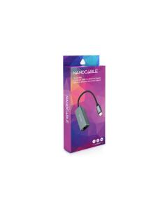 Nanocable conversor usb-c ethernet gigabit 2