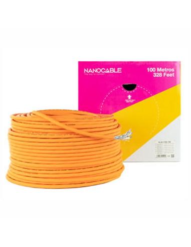 Nanocable cable red cat7 cpr lszh awg23 100m