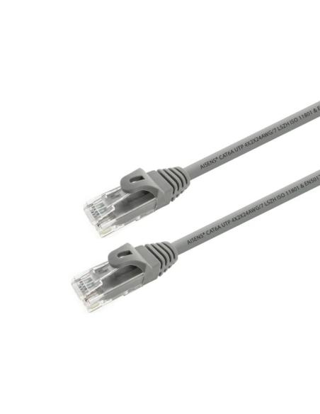 Aisens latiguillo rj45 cat.6a utp gris 3.0m
