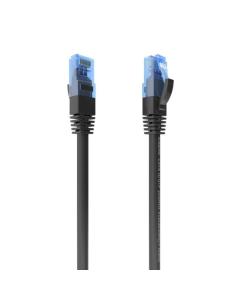 Aisens cable rj45 cat.6 utp awg26 cca negro 0.5m