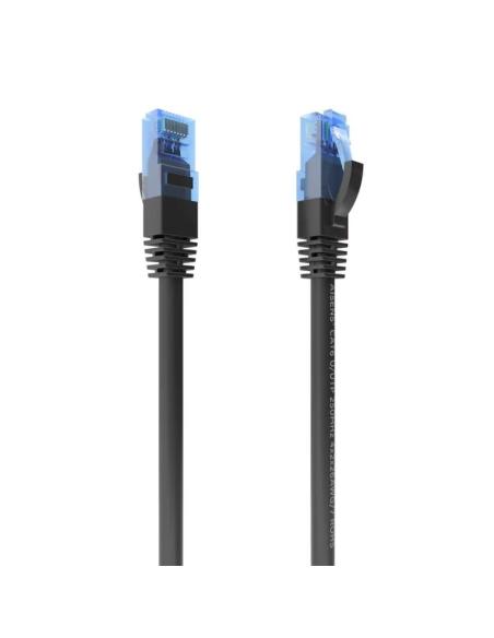 Aisens cable rj45 cat.6 utp awg26 cca negro 25cm
