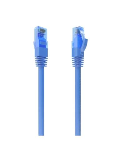 Aisens cable rj45 cat.6 utp awg26 cca azul 0.75m