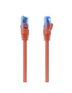 Aisens cable rj45 cat.6 utp awg26 cca rojo 1.0m