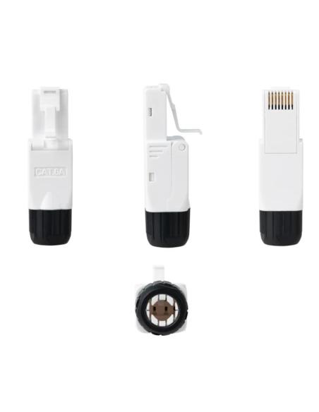 Nanocable conector rj45 auto crimpable 10 uds