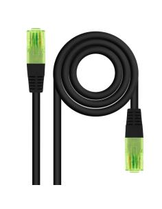 Nanocable cable rj45 cat.6 utp cca 50cm negro