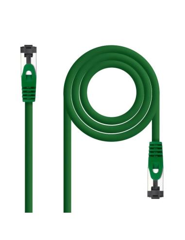 Nanocable cable red cat. 8.1 2ghz sstp verde 0,25m