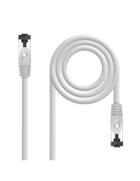 Nanocable cable red cat. 8.1 2ghz sstp blanco 1m