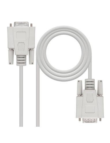 Nanocable cable serie modem db9/m-db9/h