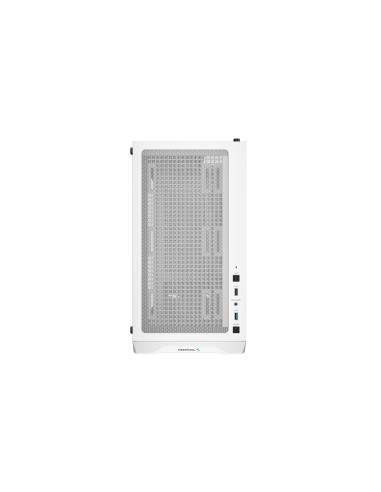 CAJA MICRO-ATX SEMITORRE DEEPCOOL CC360 ARGB C.TEMPLADO 3 VENT. ARGB BLANCA