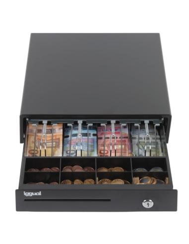 Iggual cajón portamonedas iron-15 37cm 4+8 negro