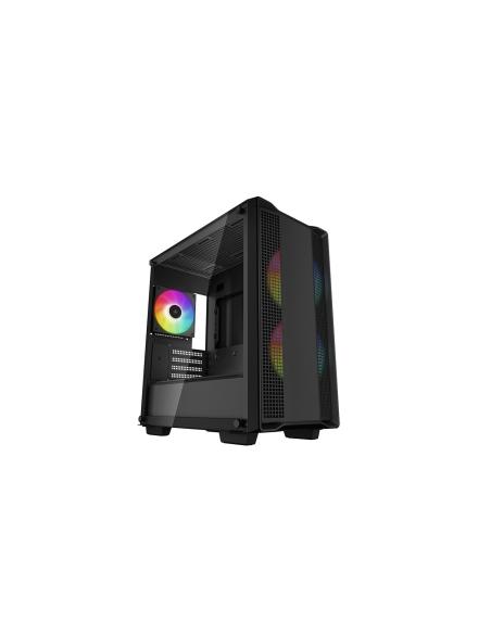 CAJA MICRO-ATX SEMITORRE DEEPCOOL CC360 ARGB C.TEMPLADO 3 VENT. ARGB