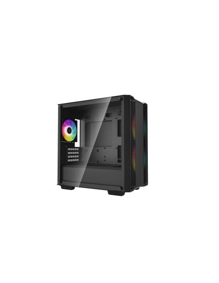 CAJA MICRO-ATX SEMITORRE DEEPCOOL CC360 ARGB C.TEMPLADO 3 VENT. ARGB