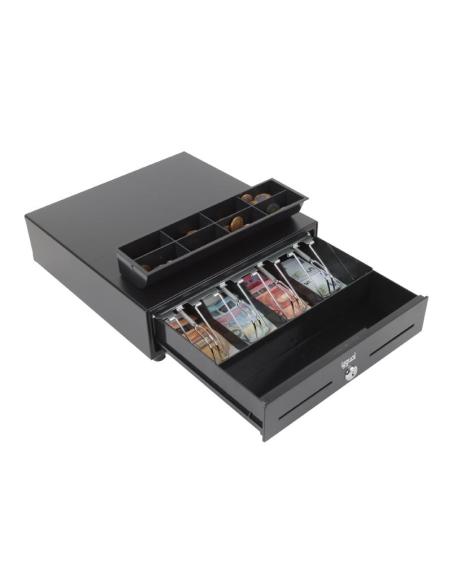 Iggual cajón portamonedas iron-xs 33cm 4+8 negro