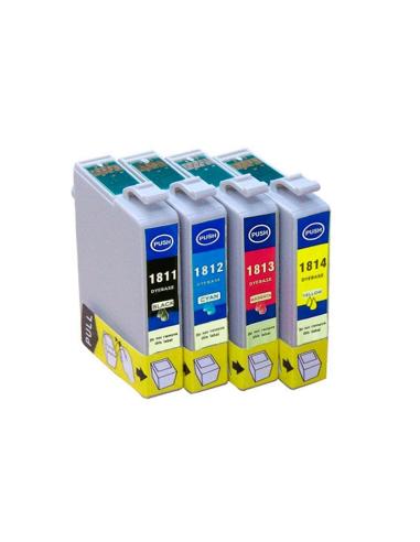 Inkoem cartucho compatible epson t1811xl negro